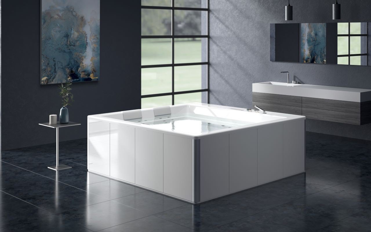 ᐈ 【Aquatica Lacus HydroRelax Pro Acrylic Freestanding Bathtub with Maridur  Siding (220/240V / 50/60Hz)】 Buy Online, Best Prices