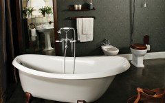 ᐈLuxury 【Aquatica Nostalgia-Wht-Stn-Legs™ Freestanding Cast Stone Bathtub】  Best Prices — Aquatica