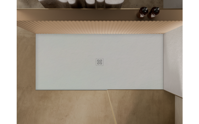 phantom slate shower tray ivory aquatica drain star (web)